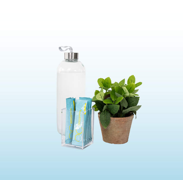 Packets of OC Soothing Mouth Rinse