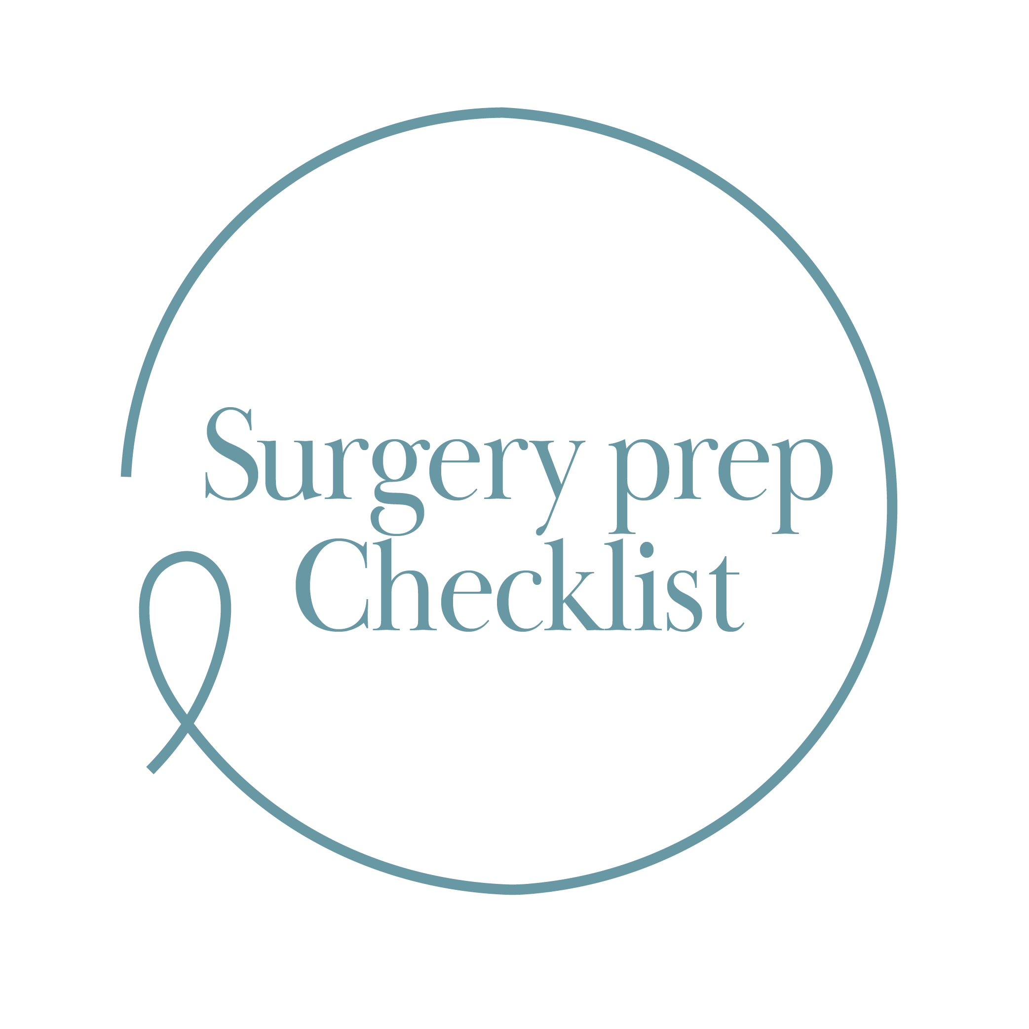 Day of Surgery Checklist