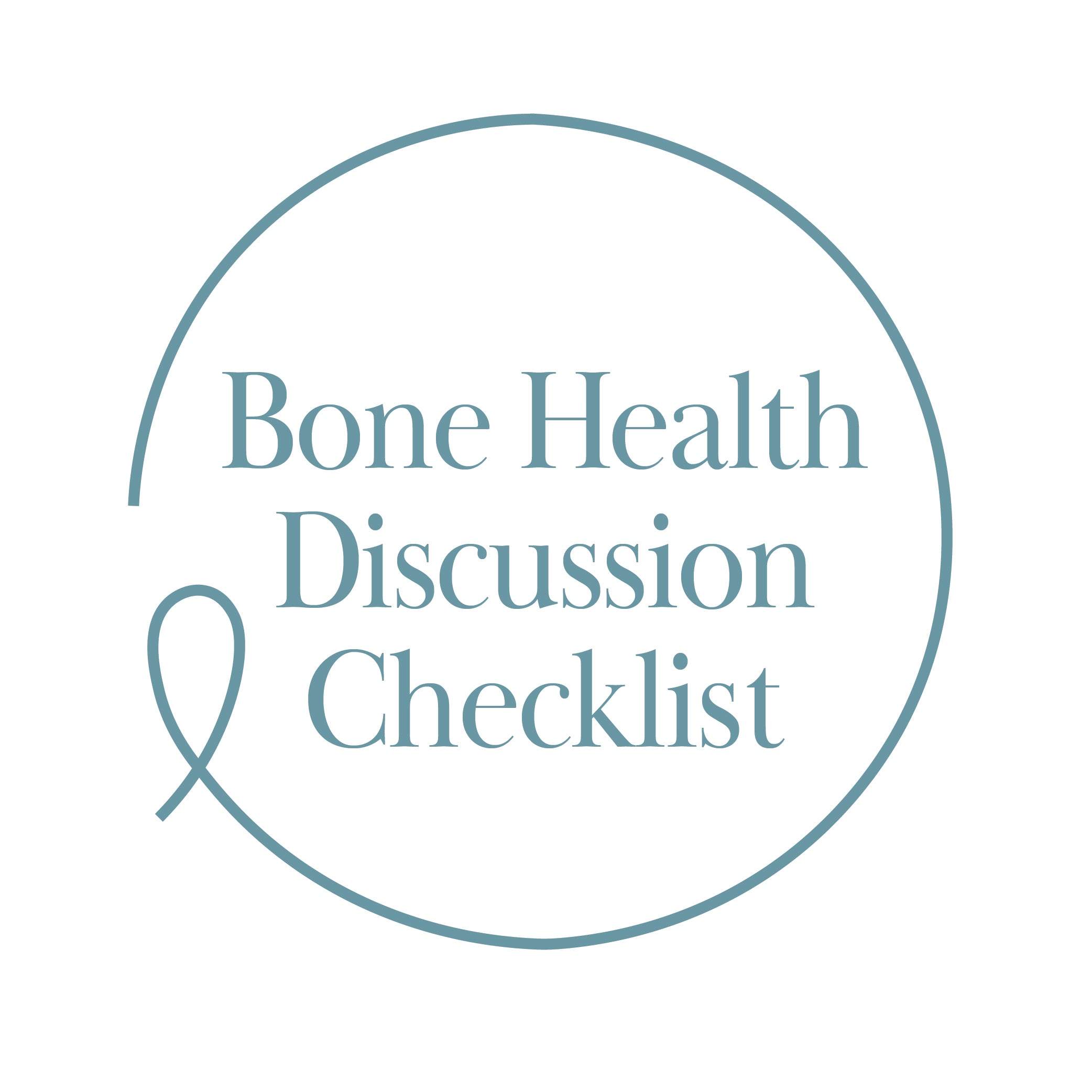 Bone Health Discussion Checklist