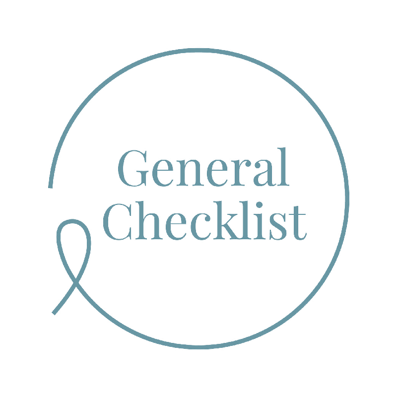 General Checklist