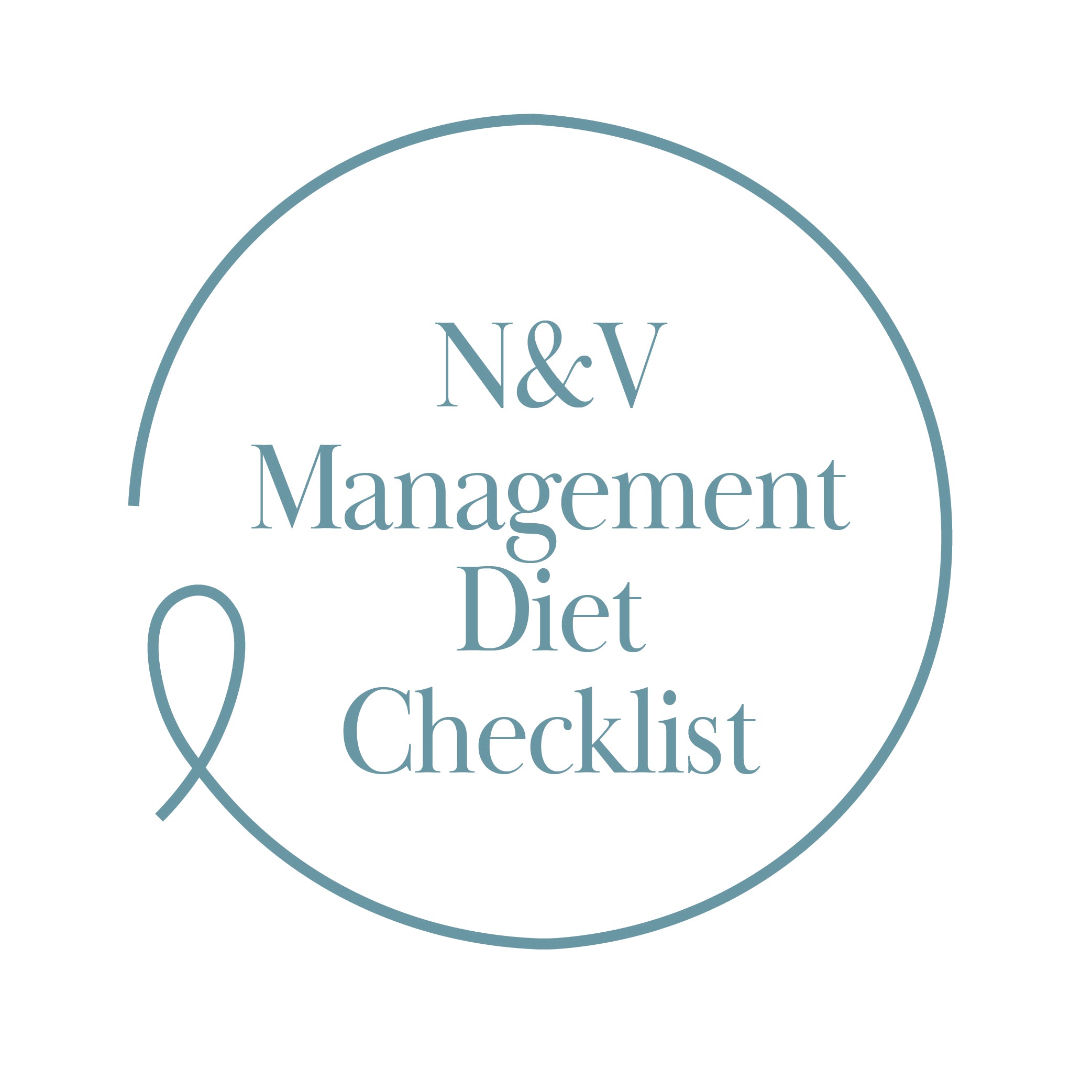 N&V Management Diet Checklist